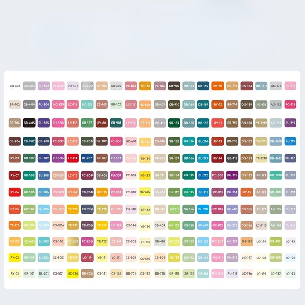 Набор акриловых маркеров Languo   (240шт ) - изображение 0