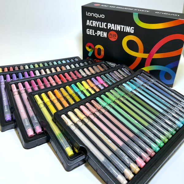Набор Акриловых Ручек Languo PLUS  1.0 мм. (90 шт ) - изображение 0