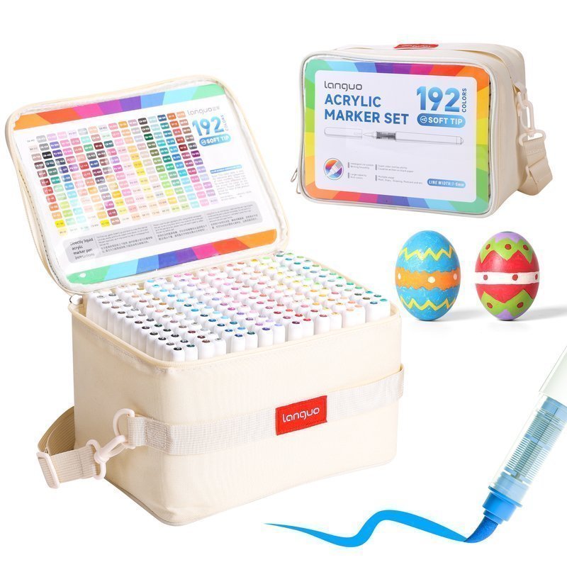 Набор акриловых маркеров Languo,  (192шт )