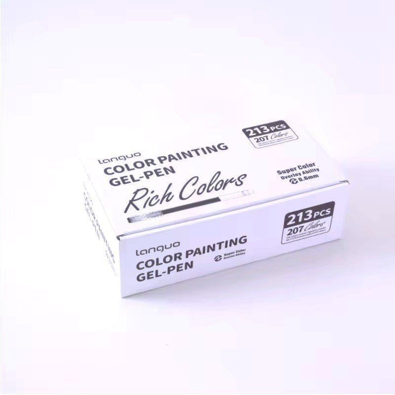 Набор гелевых ручек Languo, 0.6 мм. Полная коллекция. (213 шт. )