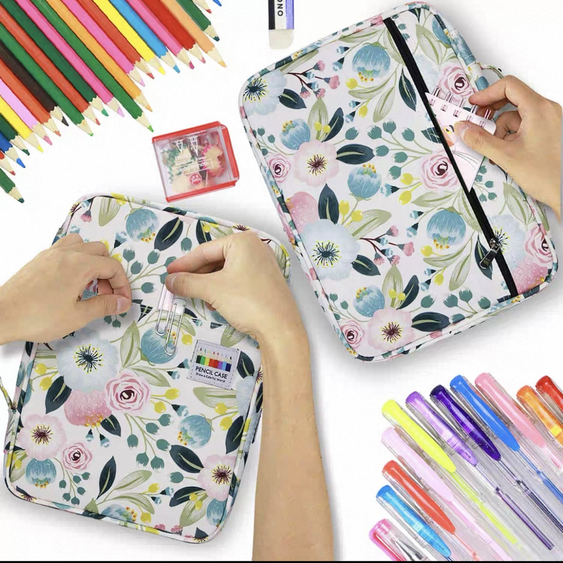 Пенал‑сумка для ручек и маркеров на 166 шт.